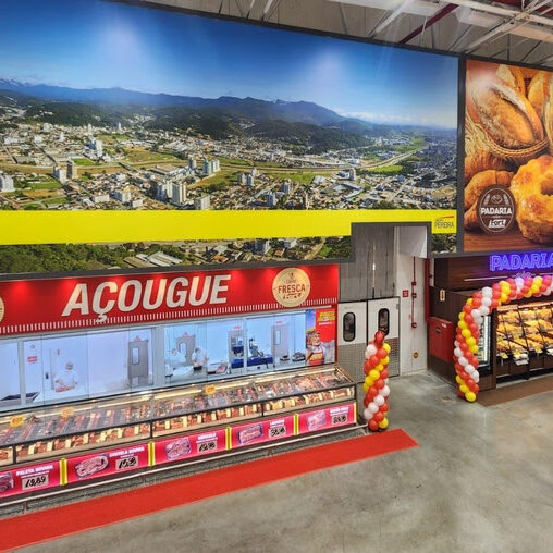 Açougue e Padaria Fort recém-inaugurados na loja do Fort Atacadista em Brusque – Foto Divulgação
