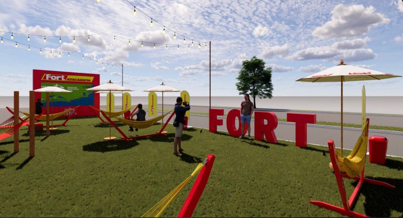 projeto 3D – Fort Atacadista na Maratona Internacional de Floripa